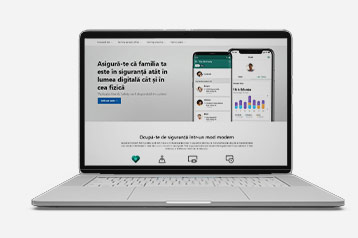 Microsoft 365 website preview.