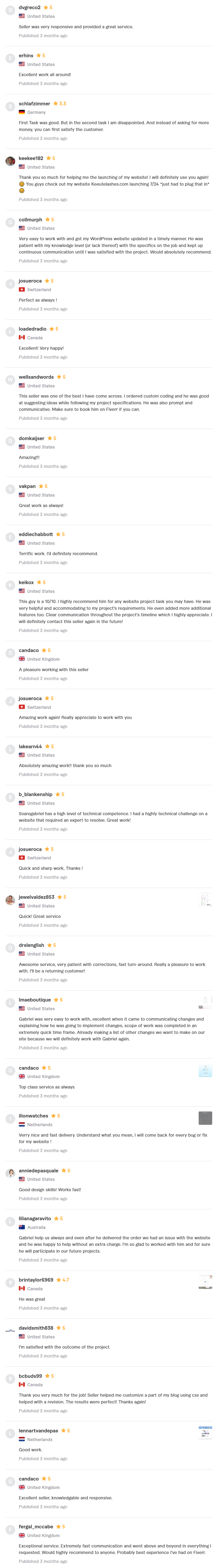 Gabriel Soare reviews part 3.